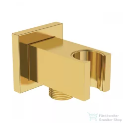   Ideal Standard CONCA zuhanytartó gégecső csatlakozóval,Brushed gold BC771A2