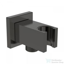   Ideal Standard CONCA zuhanytartó gégecső csatlakozóval,Magnetic grey BC771A5