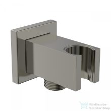   Ideal Standard CONCA zuhanytartó gégecső csatlakozóval,Silver storm BC771GN