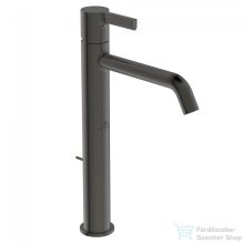   Ideal Standard JOY magasított mosdó csaptelep automata leeresztővel,Magnetic grey BC781A5