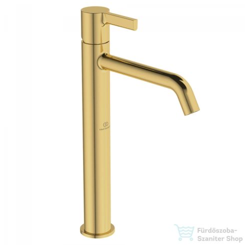 Ideal Standard JOY magasított mosdó csaptelep leeresztő nélkül,Brushed gold BC782A2