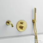 Ideal Standard JOY 16 cm-es kádkifolyó,Brushed gold BC805A2