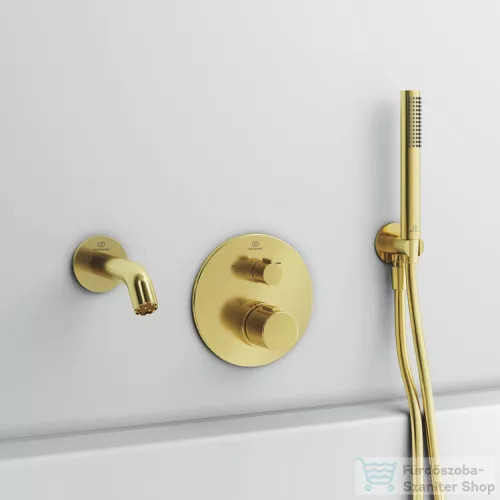 Ideal Standard JOY 16 cm-es kádkifolyó,Brushed gold BC805A2