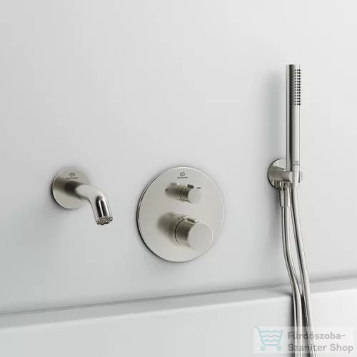 Ideal Standard JOY 16 cm-es kádkifolyó,silver storm BC805GN