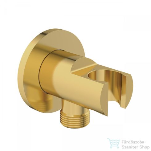 Ideal Standard MULTISUITE zuhanytartó gégecső csatlakozóval,Brushed gold BC807A2
