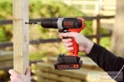 Black+Decker 18V akkus fúró-csavarozó,BCD001C1-QW