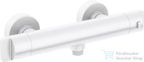 Deante THERM termosztatikus zuhany csaptelep, zuhanyszett nélkül, fehér BCH_A4BT