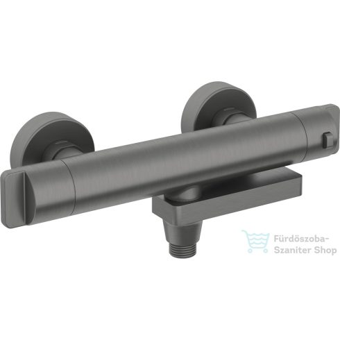 Deante THERM kádtöltő csaptelep, termosztátos, zuhanyszett nélkül, titanium BCH_D1BT