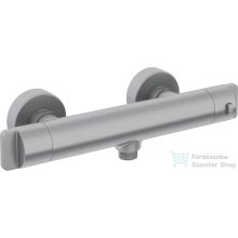   Deante THERM termosztatikus zuhany csaptelep, zuhanyszett nélkül, szálcsiszolt acél BCH_F4BT