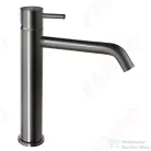Ferro CIRICULUS középmagas mosdócsaptelep click-clack leeresztővel, gun metal BCK2MLGM