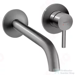   Ferro CIRICULUS falsík alá építhető mosdócsaptelep, gun metal BCK3PAGM