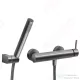Ferro CIRICULUS zuhanycsaptelep zuhanyszettel, gun metal BCK77GM