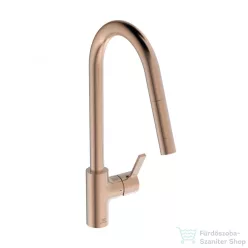   Ideal Standard GUSTO kihúzható fejes mosogató csaptelep,Sunset rose BD414J4