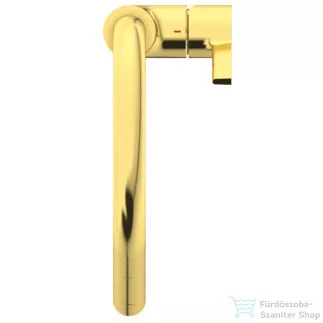 Ideal Standard GUSTO kihúzható fejes,2 funkciós mosogató csaptelep,Brushed gold BD416A2