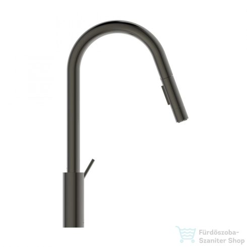 Ideal Standard GUSTO kihúzható fejes,2 funkciós mosogató csaptelep,Magnetic grey BD416A5