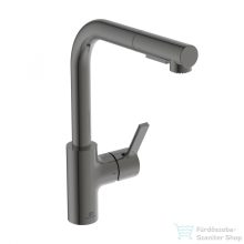   Ideal Standard GUSTO kihúzható fejes,2 funkciós mosogató csaptelep,Magnetic grey BD420A5