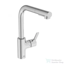   Ideal Standard GUSTO kihúzható fejes,2 funkciós mosogató csaptelep,Króm BD420AA
