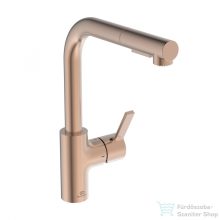   Ideal Standard GUSTO kihúzható fejes,2 funkciós mosogató csaptelep,Sunset rose BD420J4