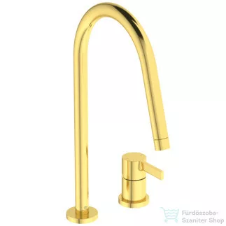Ideal Standard GUSTO 2 üléses mosogató csaptelep,Brushed gold BD422A2