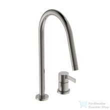   Ideal Standard GUSTO 2 üléses mosogató csaptelep,Silver storm BD422GN