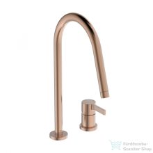   Ideal Standard GUSTO 2 üléses mosogató csaptelep,Sunset rose BD422J4