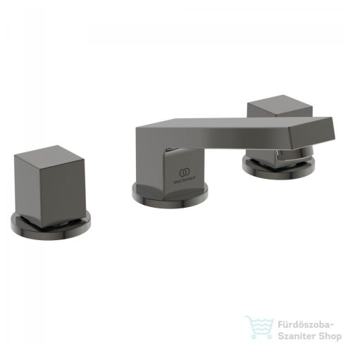 Ideal Standard EXTRA 3 üléses mosdó csaptelep automata leeresztővel,Magnetic grey BD508A5
