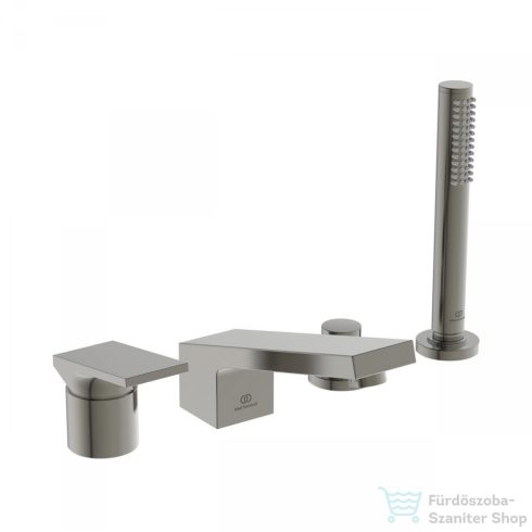 Ideal standard EXTRA 4 üléses kádtöltő csaptelep zuhanyszettel,Silver storm BD518GN