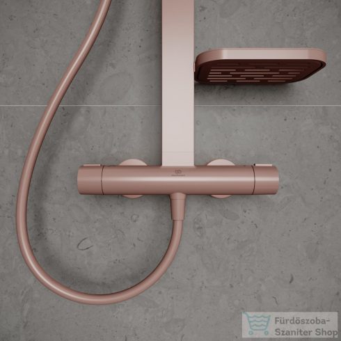 Ideal Standard Ceratherm Alu+ termosztátos zuhanyrendszer, rozé BD583RO