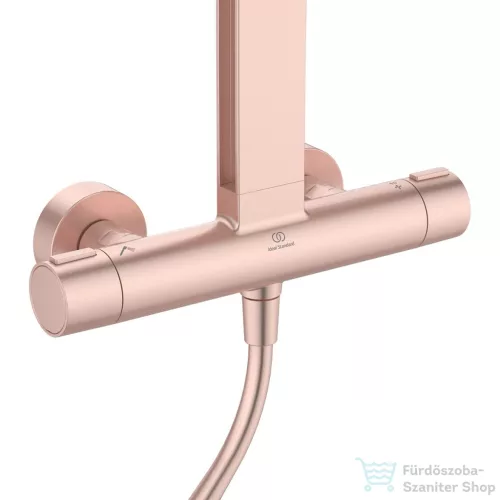 Ideal Standard Ceratherm Alu+ termosztátos zuhanyrendszer, rozé BD583RO