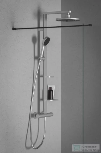 Ideal Standard Ceratherm Alu+ termosztátos zuhanyrendszer, silver BD583SI
