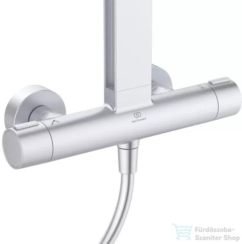 Ideal Standard Ceratherm Alu+ termosztátos zuhanyrendszer, silver BD583SI