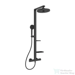   Ideal Standard Ceratherm Alu+ termosztátos zuhanyrendszer, silk black BD583XG