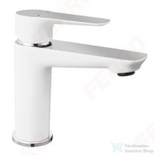   Ferro ADORE mosdó csaptelep, klik-klak leeresztővel, fehér/króm BDR2