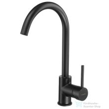 Deante Milin álló mosogató csaptelep, fekete BEU B62M