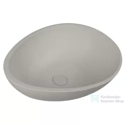 Sapho PUNC beton mosdó, 53x17x39cm, beige (BH7000)