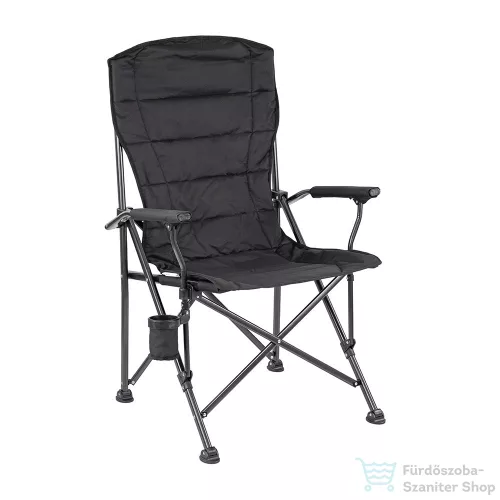 Leziter XL karfás horgász szék pohártartóval fekete BJX-10