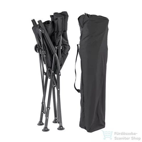Leziter XL karfás horgász szék pohártartóval fekete BJX-10