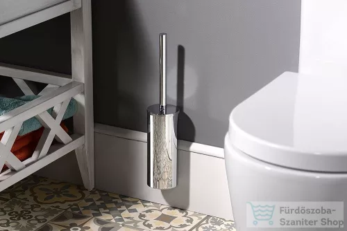 Sapho Wc kefe, leemelhető, króm BL706