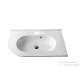 Sapho PULSE Öntöttmárvány mosdó 750x44x450mm, jobb BM658