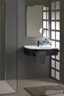 Sapho PULSE Öntöttmárvány mosdó 750x44x450mm, jobb BM658