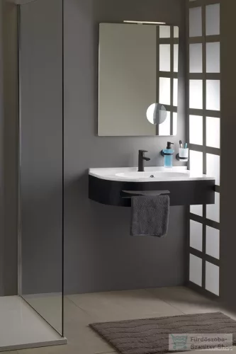 Sapho PULSE Öntöttmárvány mosdó 750x44x450mm, jobb BM658