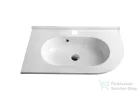 Sapho PULSE Öntöttmárvány mosdó 750x44x450mm, bal BM752