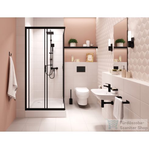 Deante NEO BORO mosdó csaptelep, leeresztő nélkül, matt fekete BMO_N20M