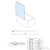 Sapho POLYSAN MODULAR SHOWER kádparaván, 900x1500mm, transzparent üveg (BMS1-90)
