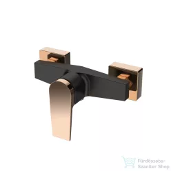   Invena MIDNIGHT zuhany csaptelep,fekete/rózsa arany BN-35-014-V