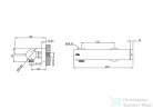 Invena KALITEA zuhany csaptelep,matt fekete BN-72-004-V