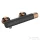 Invena MOONLIGHT zuhany csaptelep,fekete/rózsa arany BN-77-014-V