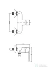 Invena SIROS zuhany csaptelep,króm BN-90-001-A