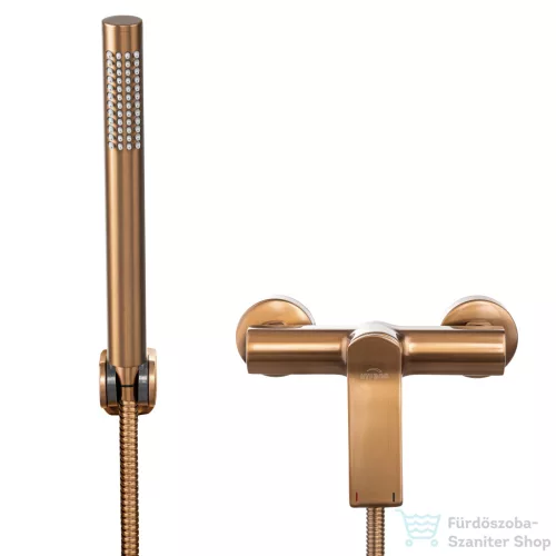 Invena NERI PLUS zuhany csaptelep zuhanyszettel,réz BN-P1-014-L