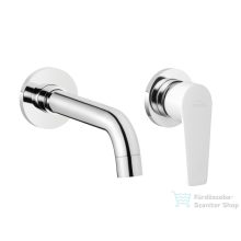   Invena DOKOS falsík alatti mosdó csaptelep leeresztő nélkül,króm/fehér BP-19-U02-A